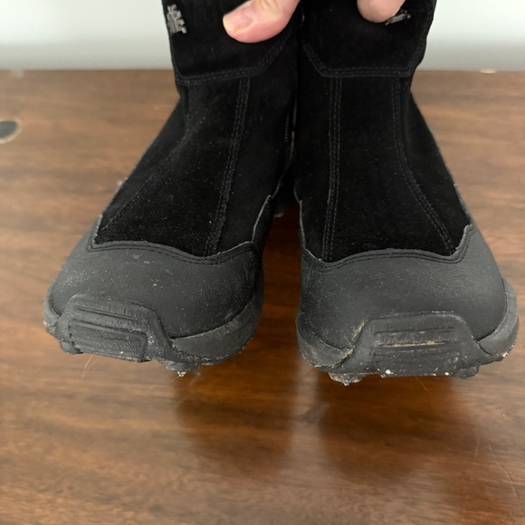 ICEBUG METRO2 BUGRIP WINTER WALKING BOOTS BLACK SUEDE TRACTION WARM ZIPPER W 6.5 - Picture 7 of 14
